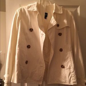 Gap cream jacket